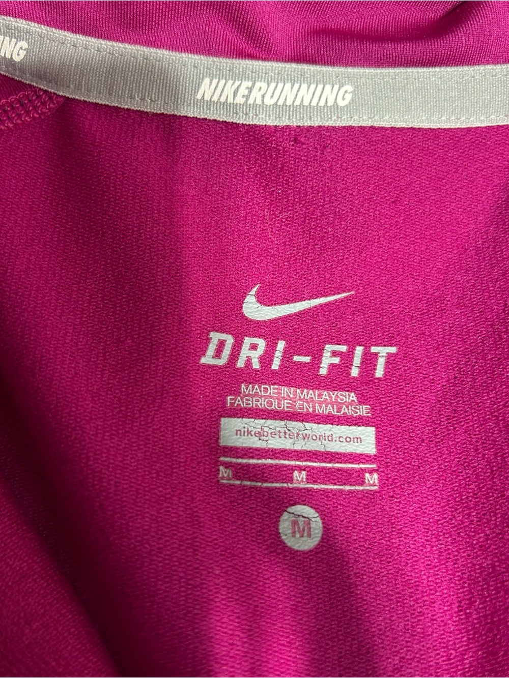 Nike Dri-FIT Pink Performance Top - Picture 2 of 2